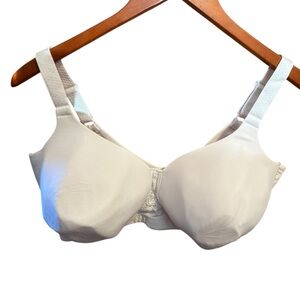 Vanity Fair Wireless Women's Bra White 44DDD